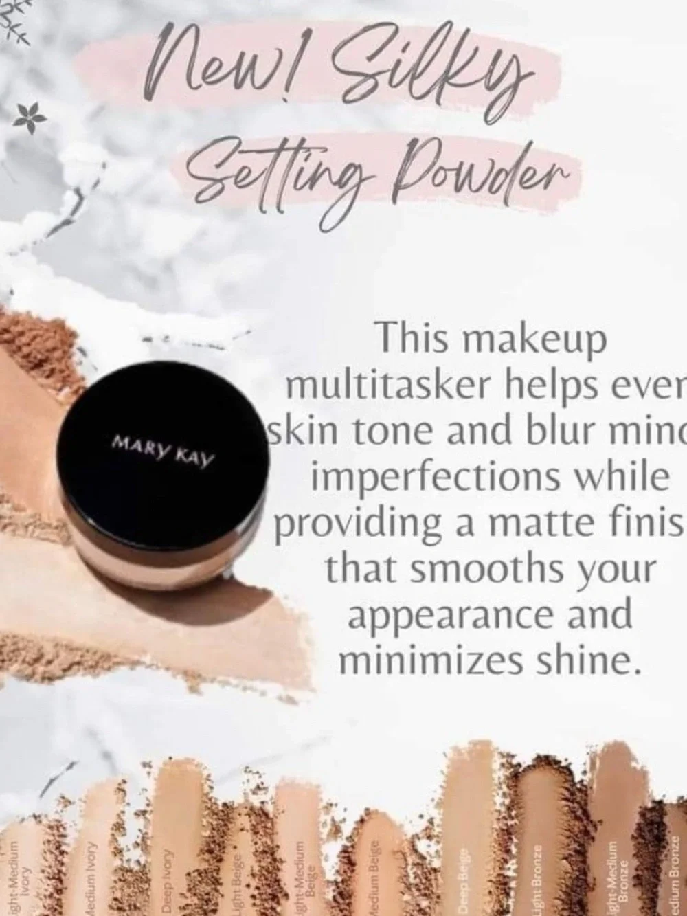 Mary Kay Silky Setting Powder - Deep Ivory